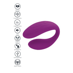 Xocoon Stimulateur pour Couple Bound Love Violet